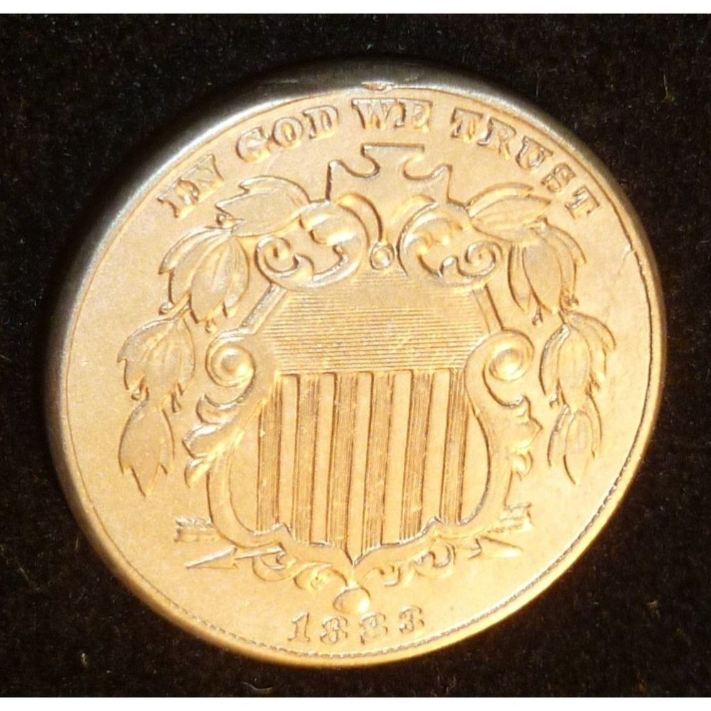 1883 Shield Nickel Beautiful High Grade